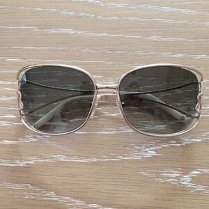 Mont Blanc Elegant Gold Sunglasses